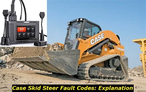 case skid steer error codes